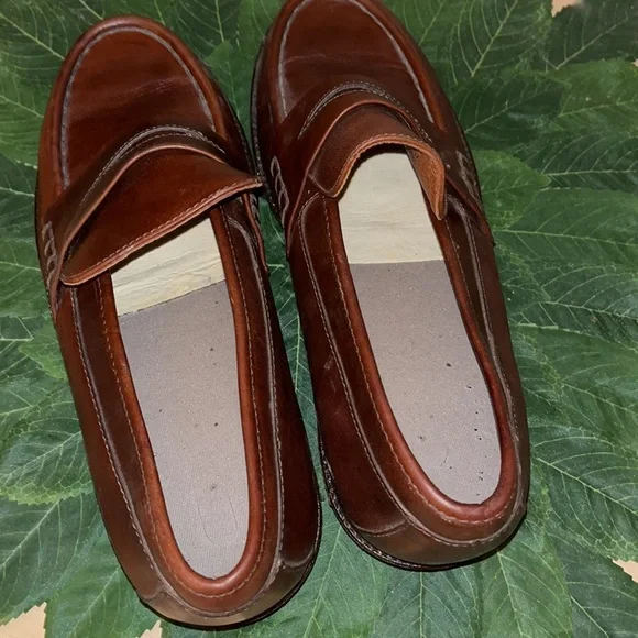 NWOT Eddie Bauer mens leather shoes - Picture 6 of 8